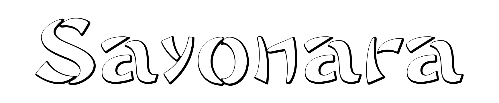 Sayonara